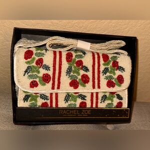 Rachel Zoe Holly Berry beaded bag